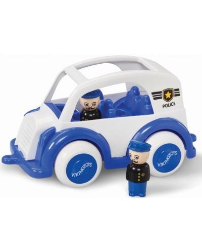 Jucărie pentru copii Viking Toys - Mașină de poliție - 1