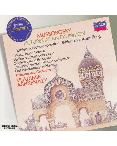 Vladimir Ashkenazy - Mussorgsky: Pictures at an Exhibition (CD) - 1