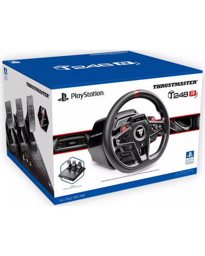 Volan cu pedale Thrustmaster - T248R, negru (Playstation / PC