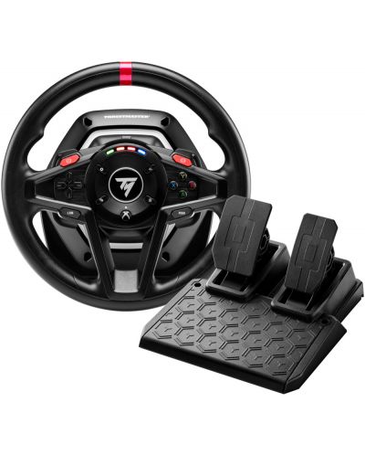 Volan cu pedale Thrustmaster - T128-X, Xbox X/S/One/PC, negru - 1