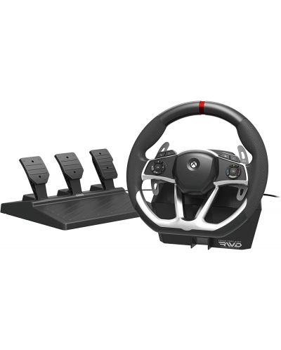 Volan cu pedale Hori Force Feedback Racing Wheel DLX, за Xbox Series X/S/Xbox One - 1