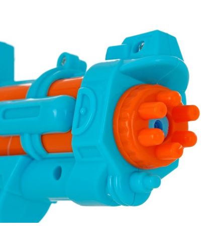 Pistol cu apă Zizito - albastru, galben și portocaliu - 3
