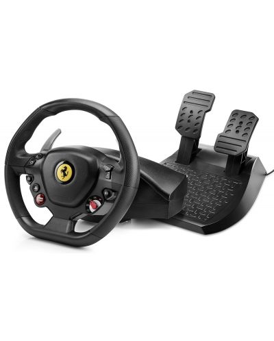 Volan cu pedale Thrustmaster - T80 Ferrari 488, pentru PS5, PS4, PC - 1