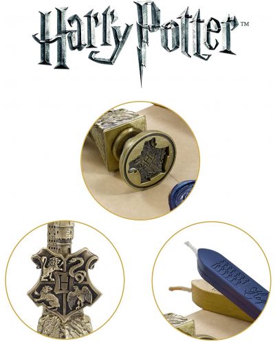 Stampila sigiliu ceara The Noble Collection Movies: Harry Potter - Hogwarts - 3