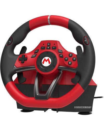 Volan cu pedale Hori Mario Kart Racing Wheel Pro Deluxe, pentru Nintendo Switch/PC - 1
