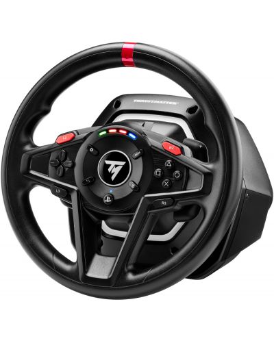 Volan cu pedale Thrustmaster - T128-P EMEA EU, PS5/PS4/PC, negru - 2