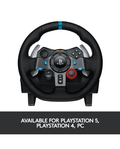 Volan cu pedale Logitech - G29, pentru PC si PS4/PS5, negru - 4