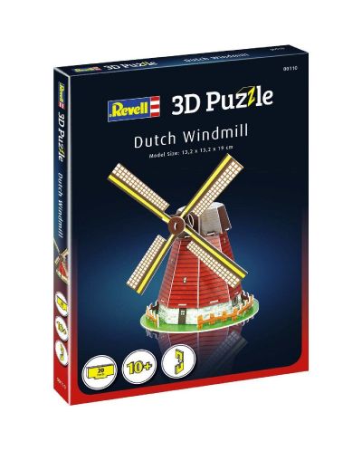 Mini Puzzle 3D Revell - Moara de vant - 2