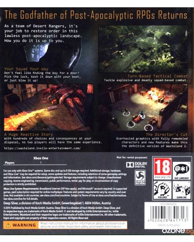 Wasteland 2 Director's Cut Edition (Xbox One) - 3