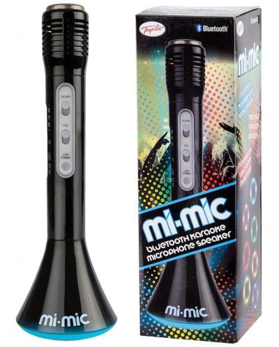 Microfon pentru copii Mi-Mic - negru - 1