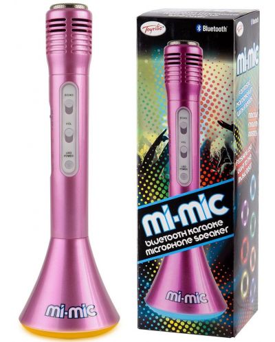 Microfon pentru copii Mi-Mic - Roz - 1