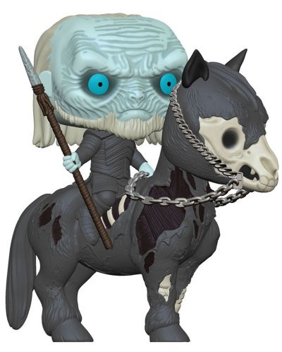 Figurina Funko Pop! Rides: Game of Thrones - White Walker on Horse - 1