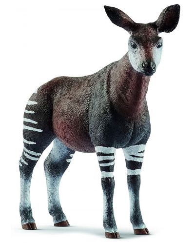 Figurina Schleich Wild Life - Okapi, in picioare - 1