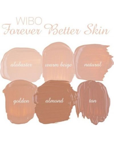 Wibo Fond de ten Forever Better Skin, 06 Tan, 28 ml - 4