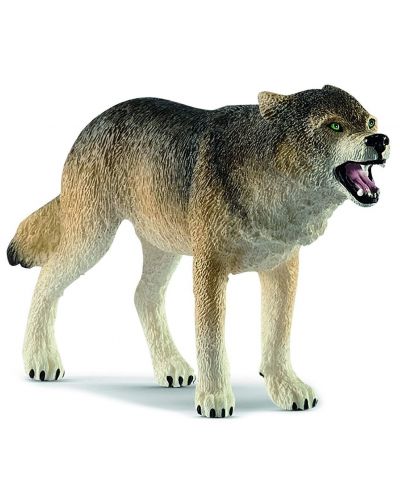 Figurina Schleich Wild Life - Lup, gri - 1