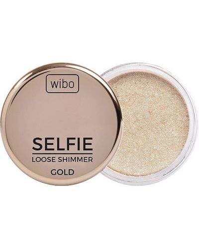 Wibo Highlighter de față pudră Selfie Gold, 5 g - 1