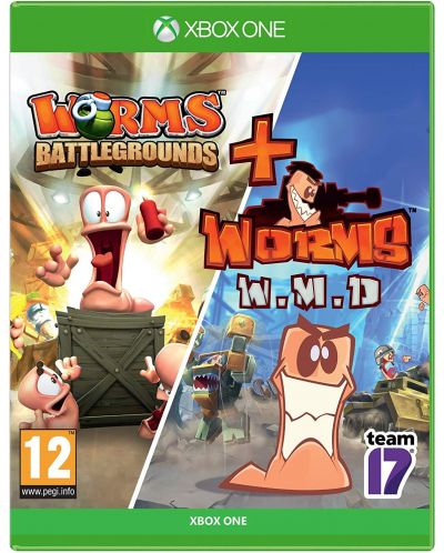 Worms Battlegrounds + Worms WMD - Double Pack (Xbox One) - 1