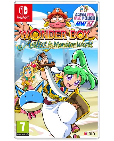 Wonder Boy: Asha in Monster World (Nintendo Switch)	 - 1