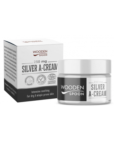 Wooden Spoon A-cremă liniștitoare cu ovăz și microargint, 50 ml - 1