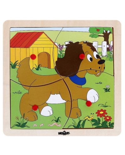 Puzzle Woody - Câine - 1