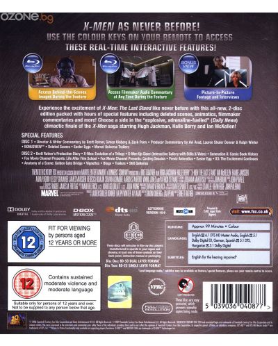 X-Men 3: The Last Stand (Blu-Ray)	 - 2