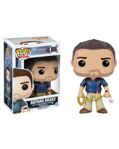Figurina Funko Pop! Games: Uncharted - Nathan Drake, #88 | Ozone.ro