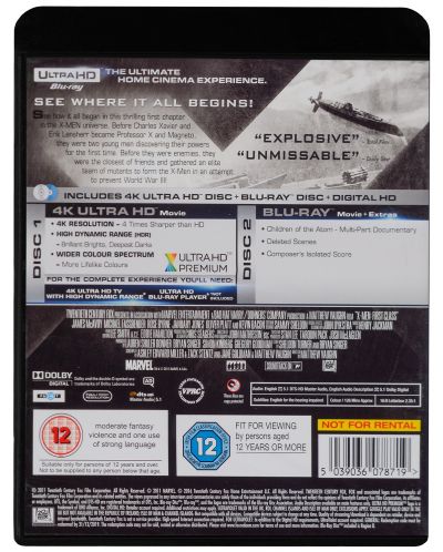 X: First Class (Blu-ray 4K) - 2