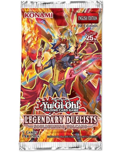 Yu-Gi-Oh! Legendary Duelists: Soulburning Volcano Booster - 1