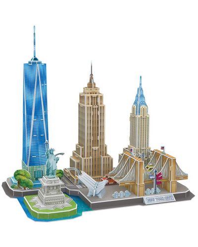 Puzzle 3D Revell - Atractii in New York - 1