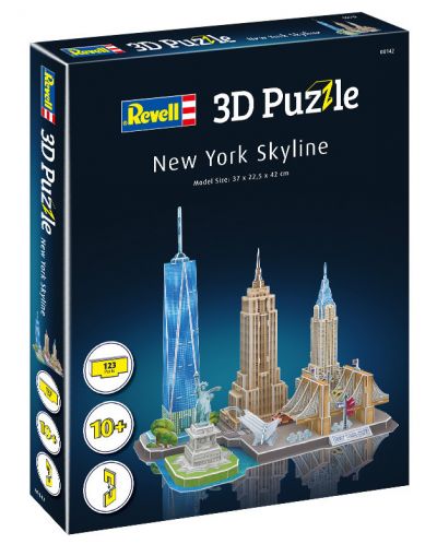 Puzzle 3D Revell - Atractii in New York - 2