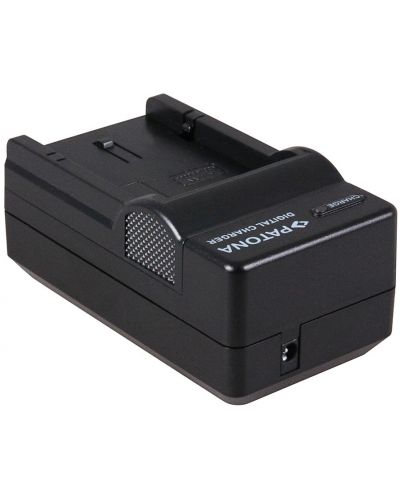 Incarcator Patona - 2 in 1, pentru baterie Panasonic CGA-S002E, S006E, negru - 1