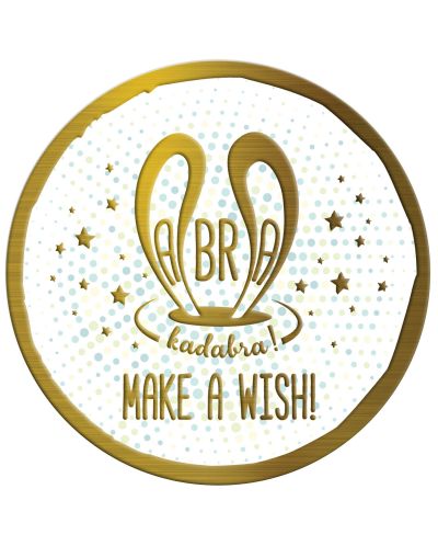 Placa-felicitare - Аbra Кadabra! Мake a wish! - 1