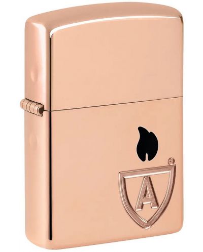 PREMIUM GIFT Armor Zippo 逆打ちプレミアケース付き Brichetă Zippo - Armor Solid Copper Case | Ozone.ro
