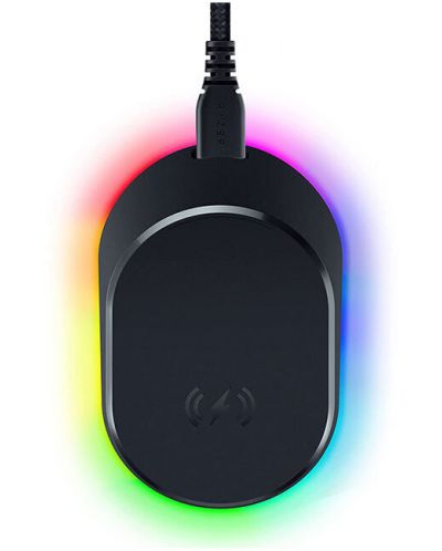 Stație de încărcare mouse Razer - Dock Pro + Puck Bundle, RGB, negru - 1