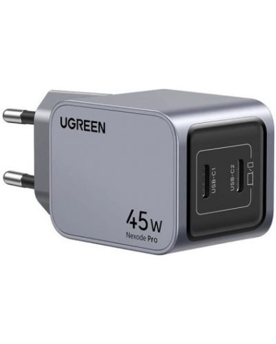 Încărcător Ugreen - X707 Nexode Pro, USB-C, 45W, gri