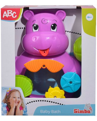 Jucarie pentru baie Simba Toys - ABC, hipopotam - 2