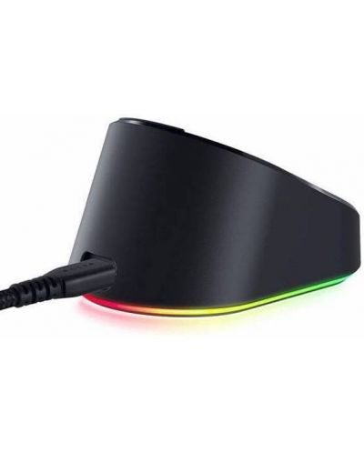Stație de încărcare mouse Razer - Dock Pro + Puck Bundle, RGB, negru - 2