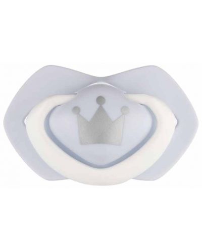 Suzete Canpol Light touch - Royal Baby, 6-18 luni, 2 buc, albastre - 3