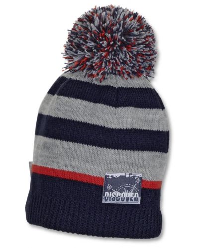 Pălărie de iarnă pentru copii Sterntaler - 49 cm, 12-18 luni, pentru băieți - 1