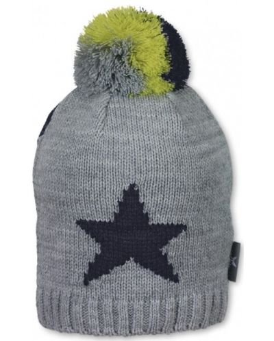 Pălărie de iarnă pentru bebeluși cu pompon Sterntaler - 53 cm, 2-4 ani - 2