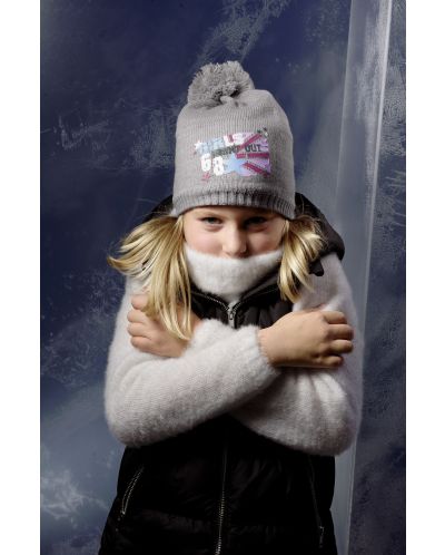 Pălărie de iarnă cu căptușeală pentru copii Sterntaler - pentru fete, 55 cm, 4-7 ani - 2