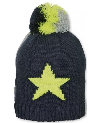Pălărie de iarnă pentru bebeluși cu pompon Sterntaler - 53 cm, 2-4 ani - 3