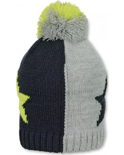 Pălărie de iarnă pentru bebeluși cu pompon Sterntaler - 53 cm, 2-4 ani - 1