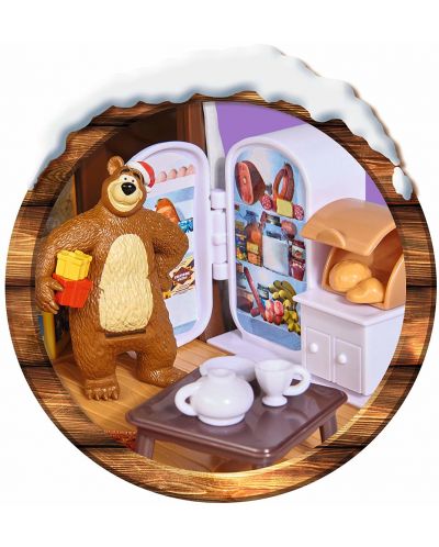 Set de joaca Simba Toys Masha si Ursul - Casa de iarna a ursului - 7