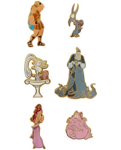 Loungefly Disney: Hercules - Insigna personajelor (sortiment) - 1