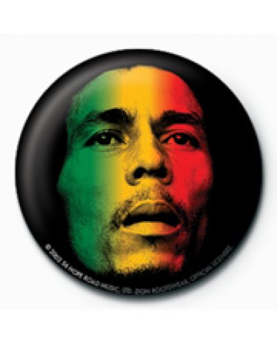 Insigna Pyramid - Bob Marley (Face) - 1