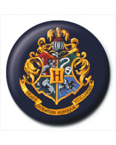 Insigna Pyramid - Harry Potter (Hogwarts Crest) - 1