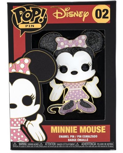 Insigna Funko POP! Disney: Disney - Minnie Mouse #02	 - 2