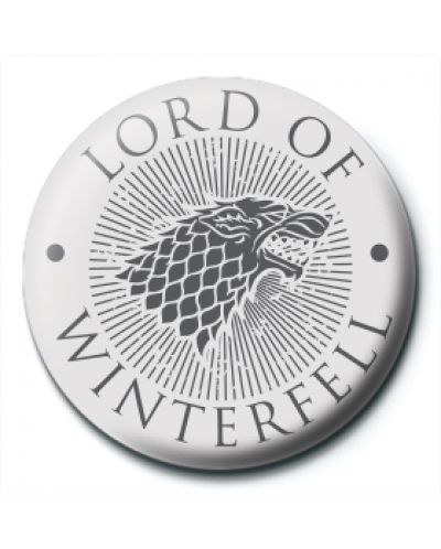 Insigna Pyramid -  Game of Thrones (Lord of Winterfell) - 1