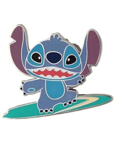 Insigna Monogram Int. Disney: Lilo & Stitch - Surfing Stitch - 1